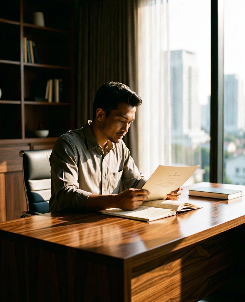Editorial representation of Pria Dunia
